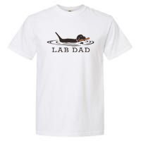 Lab Dad Labrador Retriever Dog Owner Garment-Dyed Heavyweight T-Shirt