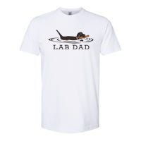 Lab Dad Labrador Retriever Dog Owner Softstyle CVC T-Shirt