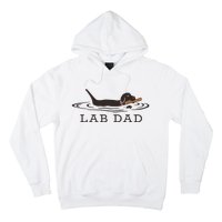 Lab Dad Labrador Retriever Dog Owner Hoodie