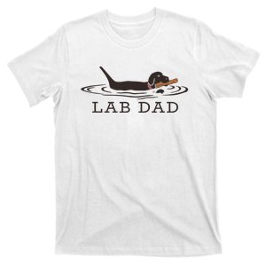 Lab Dad Labrador Retriever Dog Owner T-Shirt