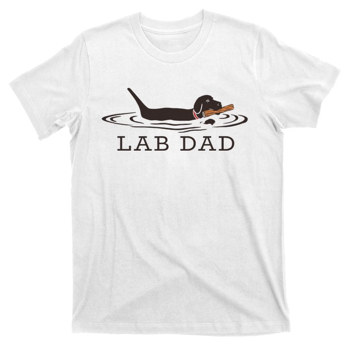 Lab Dad Labrador Retriever Dog Owner T-Shirt