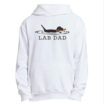 Lab Dad Labrador Retriever Dog Owner Urban Pullover Hoodie