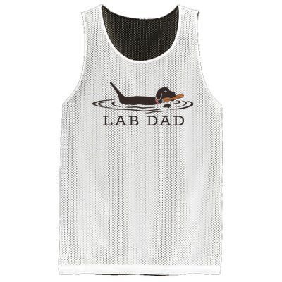 Lab Dad Labrador Retriever Dog Owner Mesh Reversible Basketball Jersey Tank