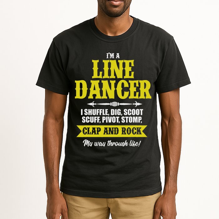 Linedance Dancer Line Dancer Rock Music Dancer Gift Tall T-Shirt