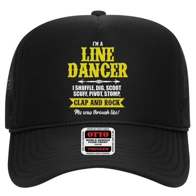 Linedance Dancer Line Dancer Rock Music Dancer Gift Trucker Hat