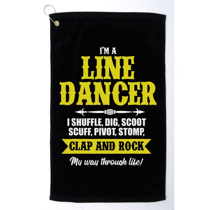 Linedance Dancer Line Dancer Rock Music Dancer Gift Golf Towel