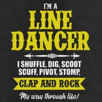 Linedance Dancer Line Dancer Rock Music Dancer Gift Golf Towel