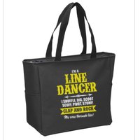 Linedance Dancer Line Dancer Rock Music Dancer Gift Zip Tote Bag