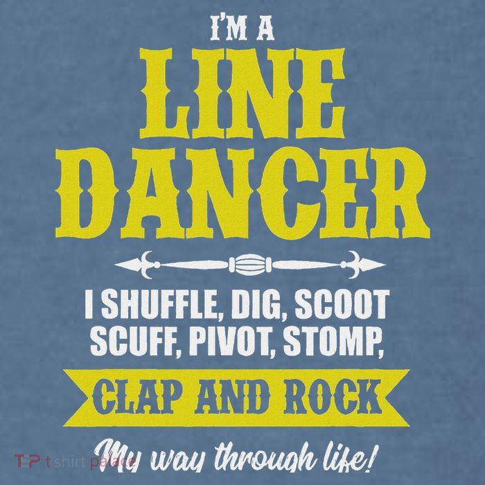 Linedance Dancer Line Dancer Rock Music Dancer Gift Garment-Dyed Sweatshirt