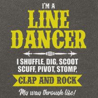 Linedance Dancer Line Dancer Rock Music Dancer Gift Cotton Canvas Backpack