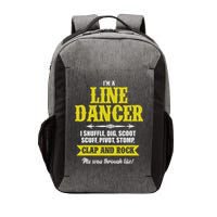 Linedance Dancer Line Dancer Rock Music Dancer Gift Vector Backpack
