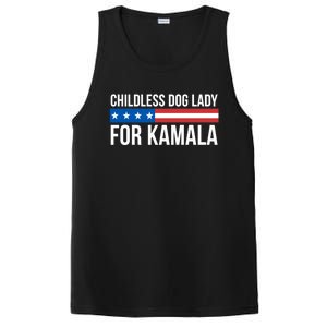 Less Dog Lady For Kamala Gift PosiCharge Competitor Tank