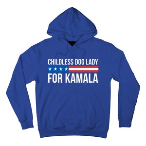 Less Dog Lady For Kamala Gift Hoodie