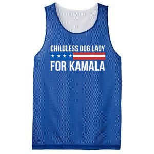 Less Dog Lady For Kamala Gift Mesh Reversible Basketball Jersey Tank