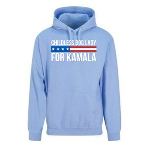 Less Dog Lady For Kamala Gift Unisex Surf Hoodie