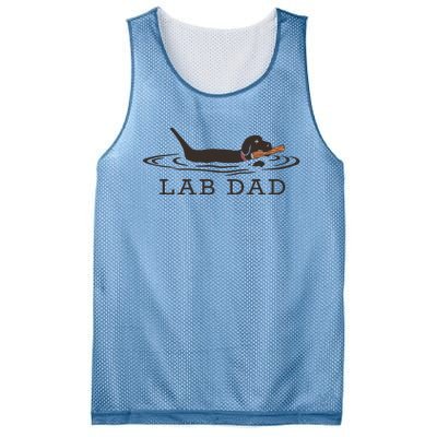 Lab Dad Labrador Retriever Dog Owner Mesh Reversible Basketball Jersey Tank