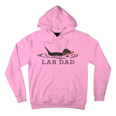 Lab Dad Labrador Retriever Dog Owner Hoodie