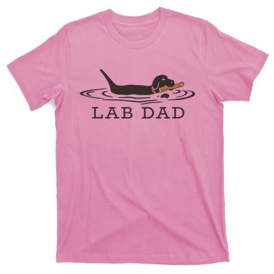 Lab Dad Labrador Retriever Dog Owner T-Shirt