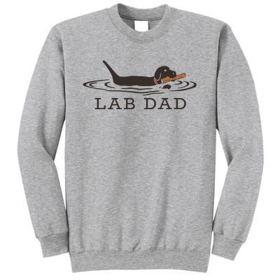 Lab Dad Labrador Retriever Dog Owner Sweatshirt