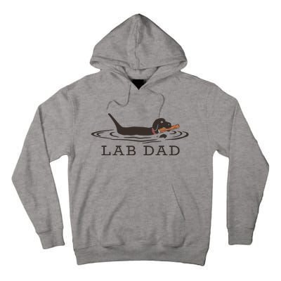 Lab Dad Labrador Retriever Dog Owner Tall Hoodie