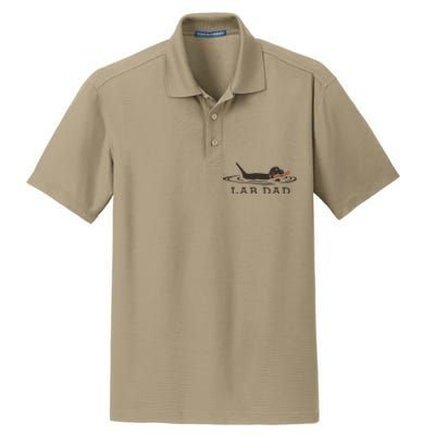 Lab Dad Labrador Retriever Dog Owner Dry Zone Grid Polo