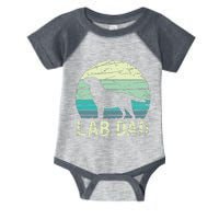 Lab Dad Labrador Infant Baby Jersey Bodysuit