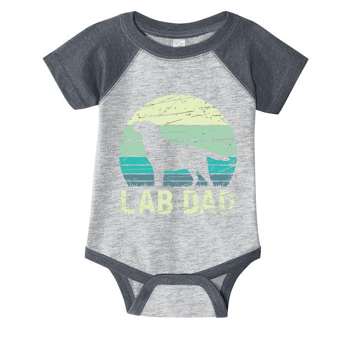 Lab Dad Labrador Infant Baby Jersey Bodysuit