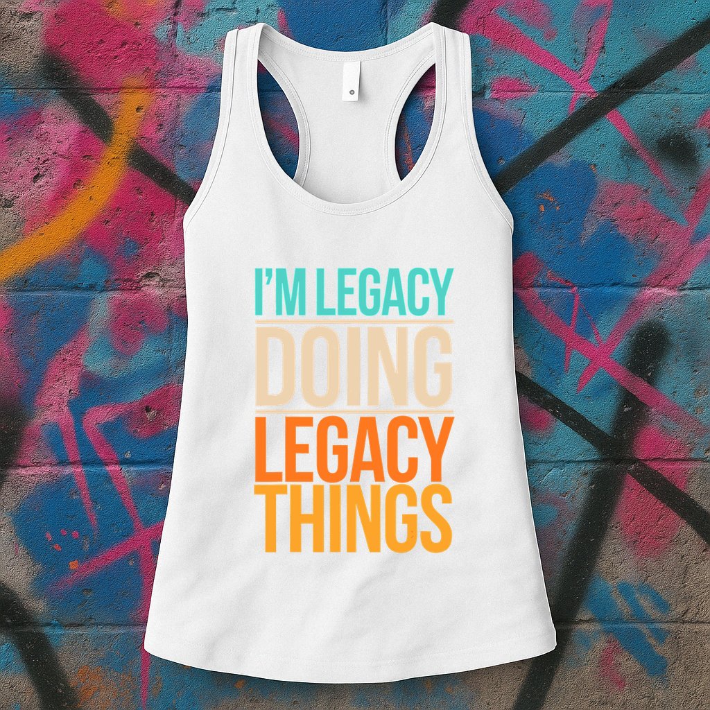 Legacy Doing Legacy Things Funny Family Reunion Gift Womens Tank Top