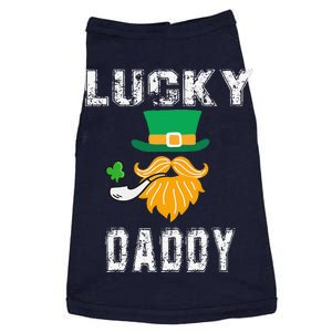 Lucky Daddy Leprechaun Saint Patrick's Day Gift Doggie Tank