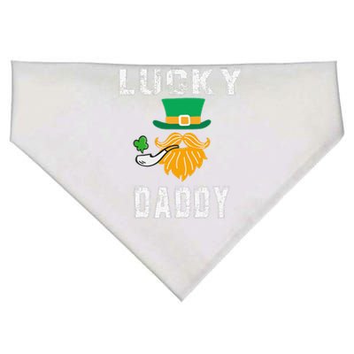 Lucky Daddy Leprechaun Saint Patrick's Day Gift USA-Made Doggie Bandana