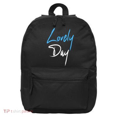 Lovely Day 16 in Basic Backpack