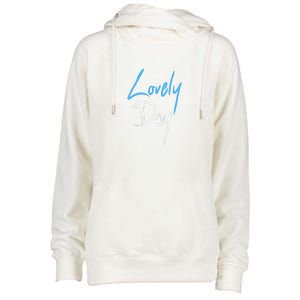 Lovely Day Womens Funnel Neck Pullover Hood