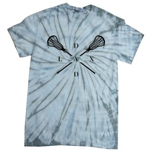 Lax Dad Lacrosse For Lacrosse Player Tie-Dye T-Shirt