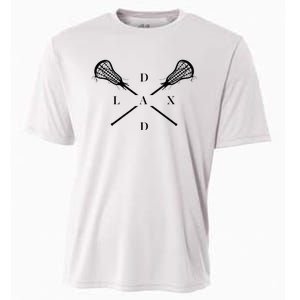 Lax Dad Lacrosse For Lacrosse Player Cooling Performance Crew T-Shirt