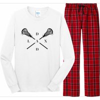 Lax Dad Lacrosse For Lacrosse Player Long Sleeve Pajama Set