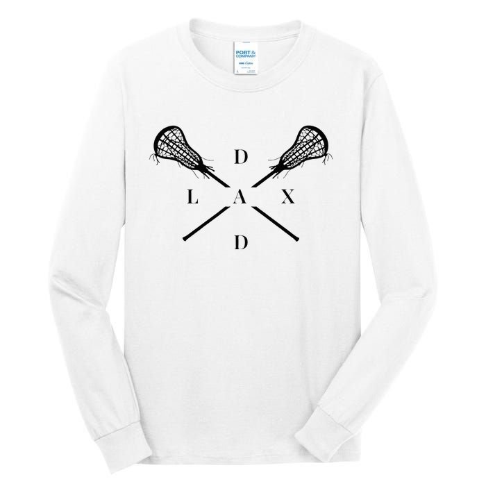 Lax Dad Lacrosse For Lacrosse Player Tall Long Sleeve T-Shirt