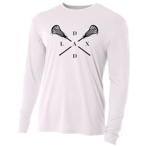 Lax Dad Lacrosse For Lacrosse Player Cooling Performance Long Sleeve Crew