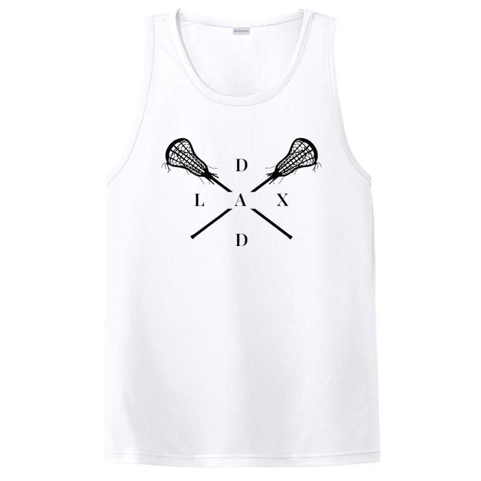 Lax Dad Lacrosse For Lacrosse Player PosiCharge Competitor Tank