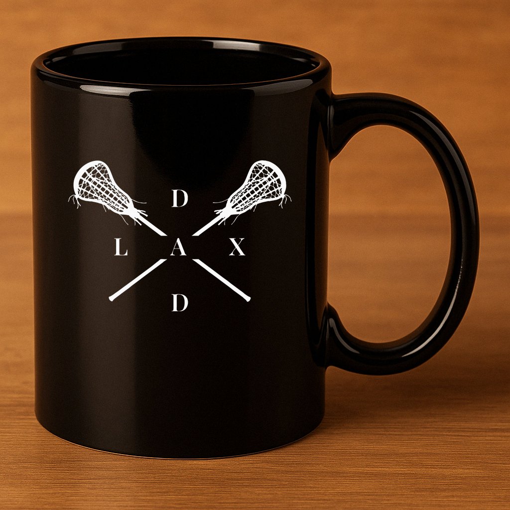 Lax Dad Lacrosse For Lacrosse Dad 11oz C Handle Ceramic Mug
