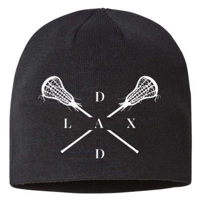 Lax Dad Lacrosse For Lacrosse Dad Sustainable Beanie