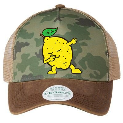 Lemon Dabbing Lemon Fruit Love Lemons Legacy Tie Dye Trucker Hat