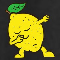 Lemon Dabbing Lemon Fruit Love Lemons 7 Panel Mesh Trucker Snapback Hat