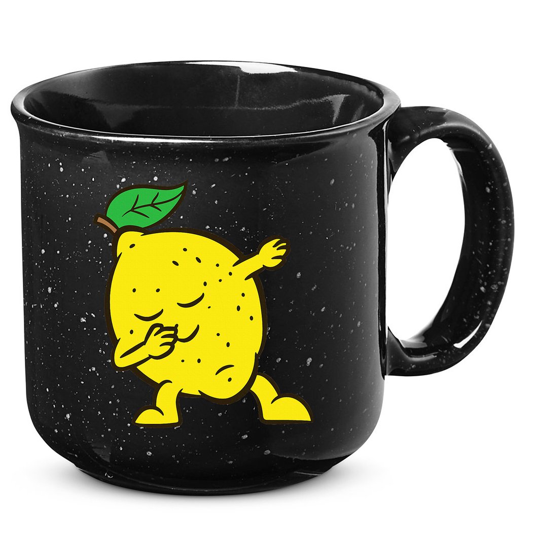 Lemon Dabbing Lemon Fruit Love Lemons 15oz Campfire Ceramic Mug