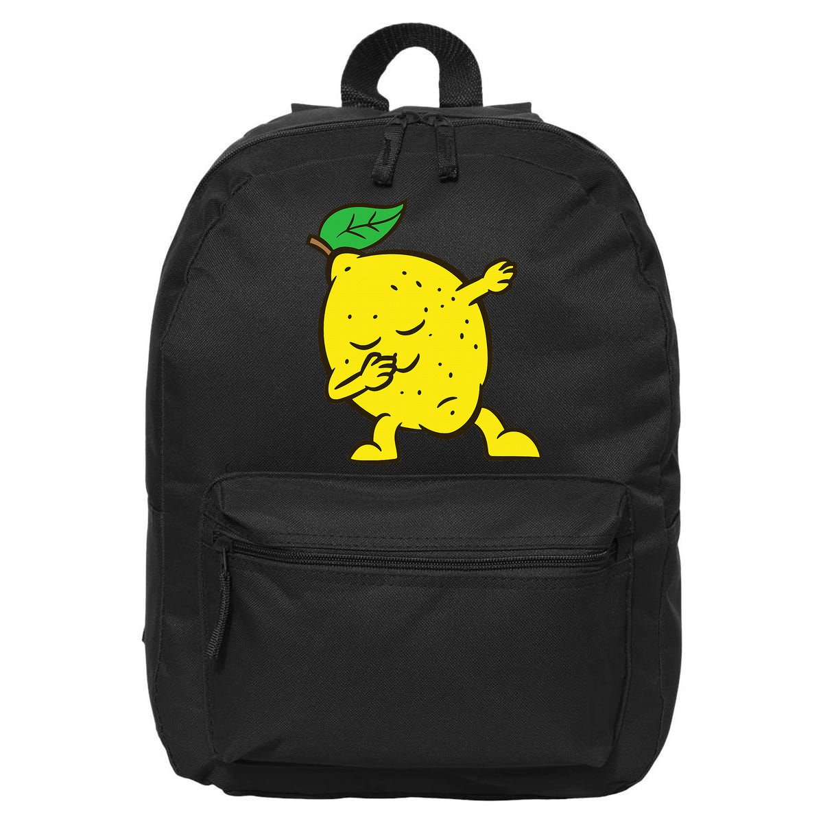Lemon Dabbing Lemon Fruit Love Lemons 16 in Basic Backpack