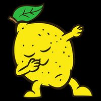 Lemon Dabbing Lemon Fruit Love Lemons 16 in Basic Backpack