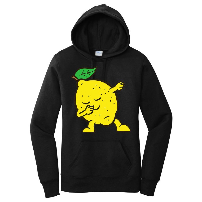 Lemon Dabbing Lemon Fruit Love Lemons Women's Pullover Hoodie
