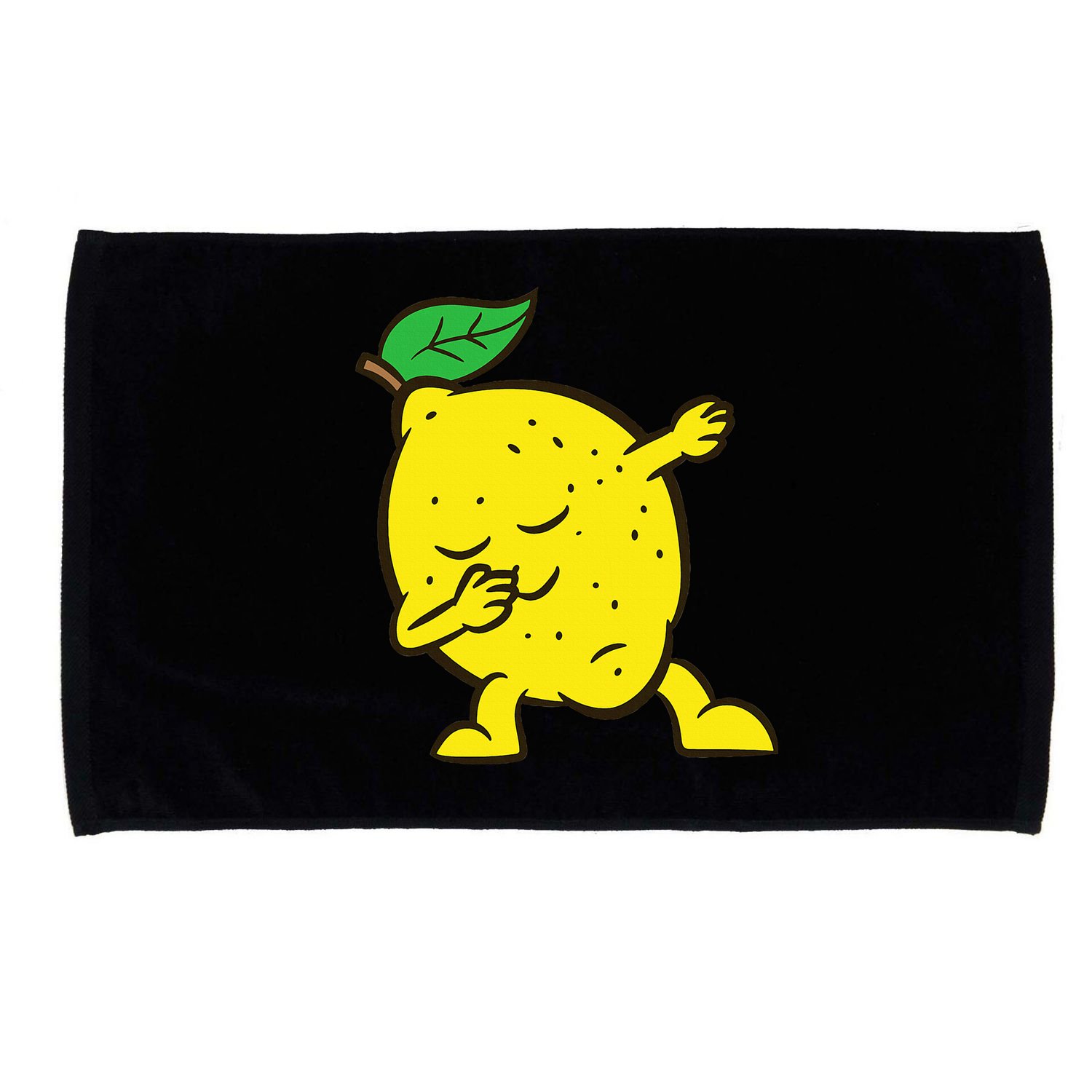 Lemon Dabbing Lemon Fruit Love Lemons Microfiber Hand Towel