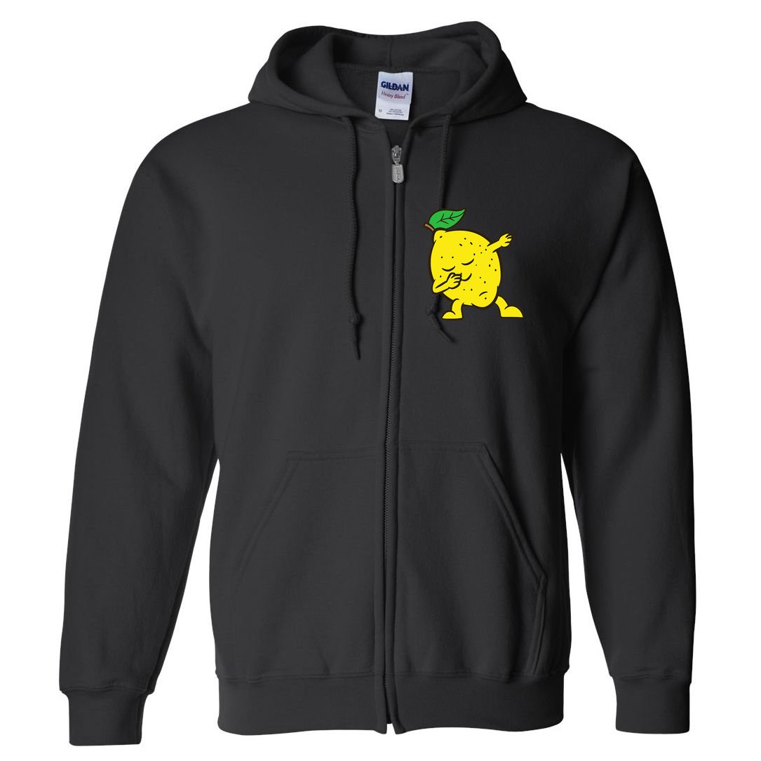 Lemon Dabbing Lemon Fruit Love Lemons Full Zip Hoodie