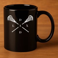 Lax Dad Lacrosse For Lacrosse Dad 11oz C Handle Ceramic Mug