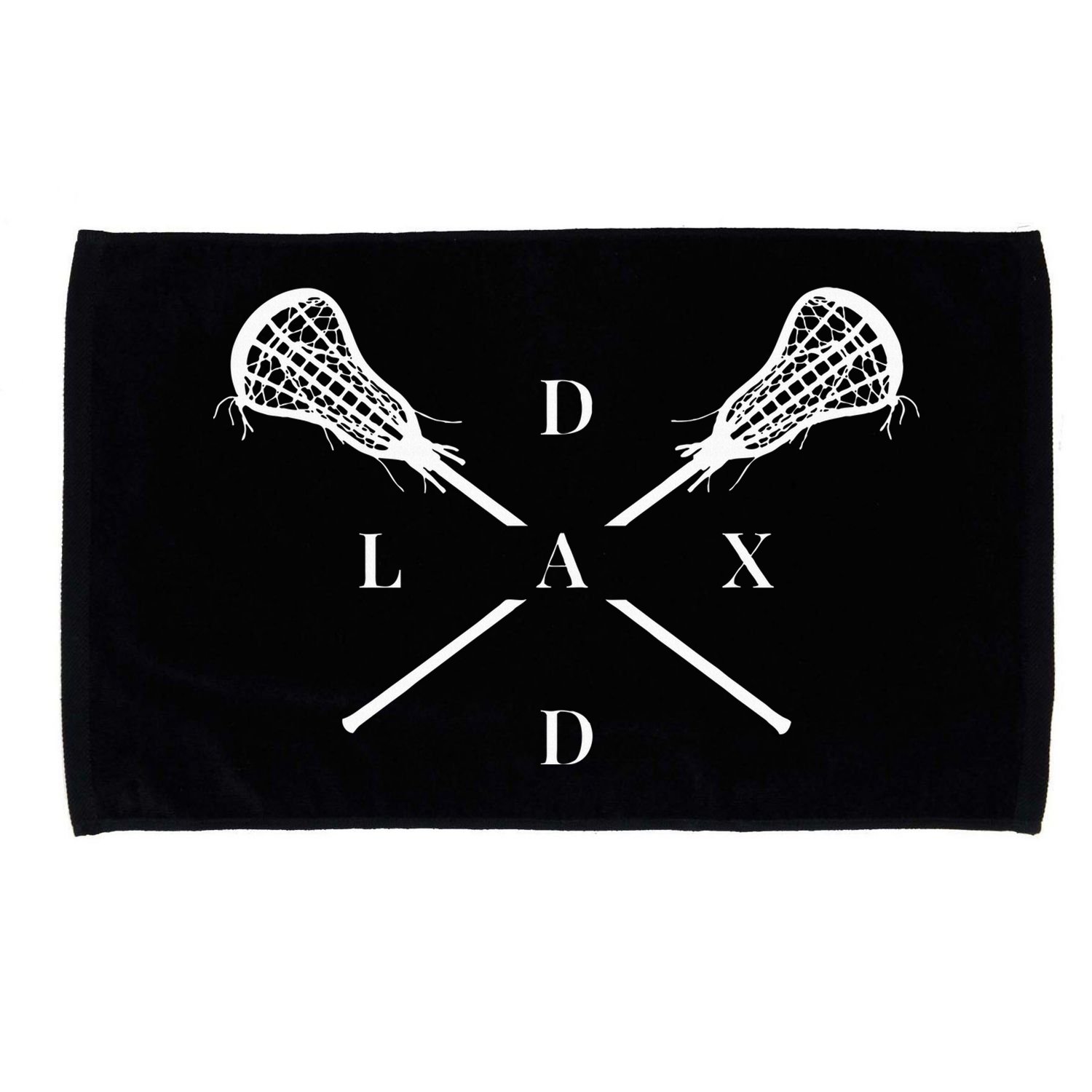 Lax Dad Lacrosse For Lacrosse Dad Microfiber Hand Towel